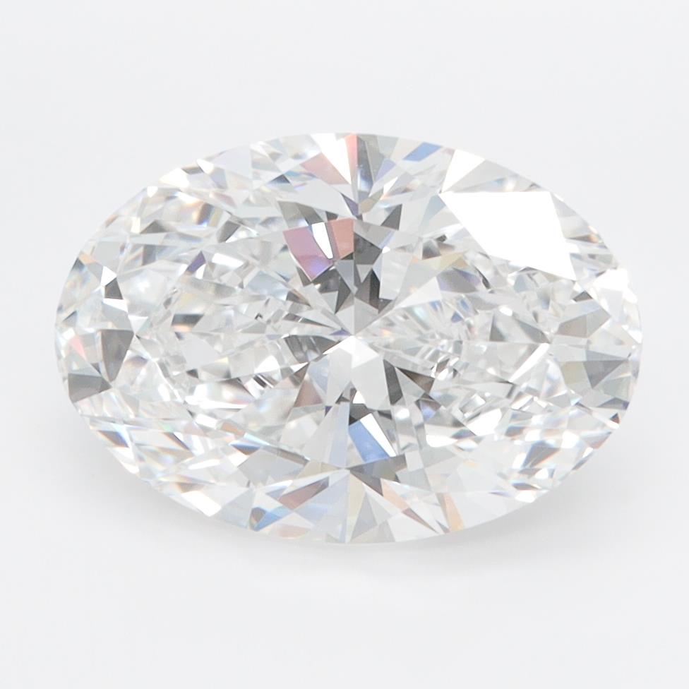 3.04ct Oval D FL Lab-Grown Diamond