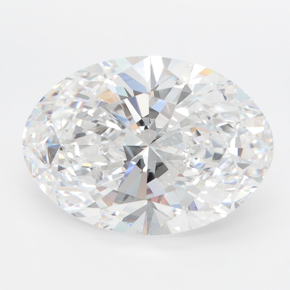 5.09ct Oval D FL Lab-Grown Diamond
