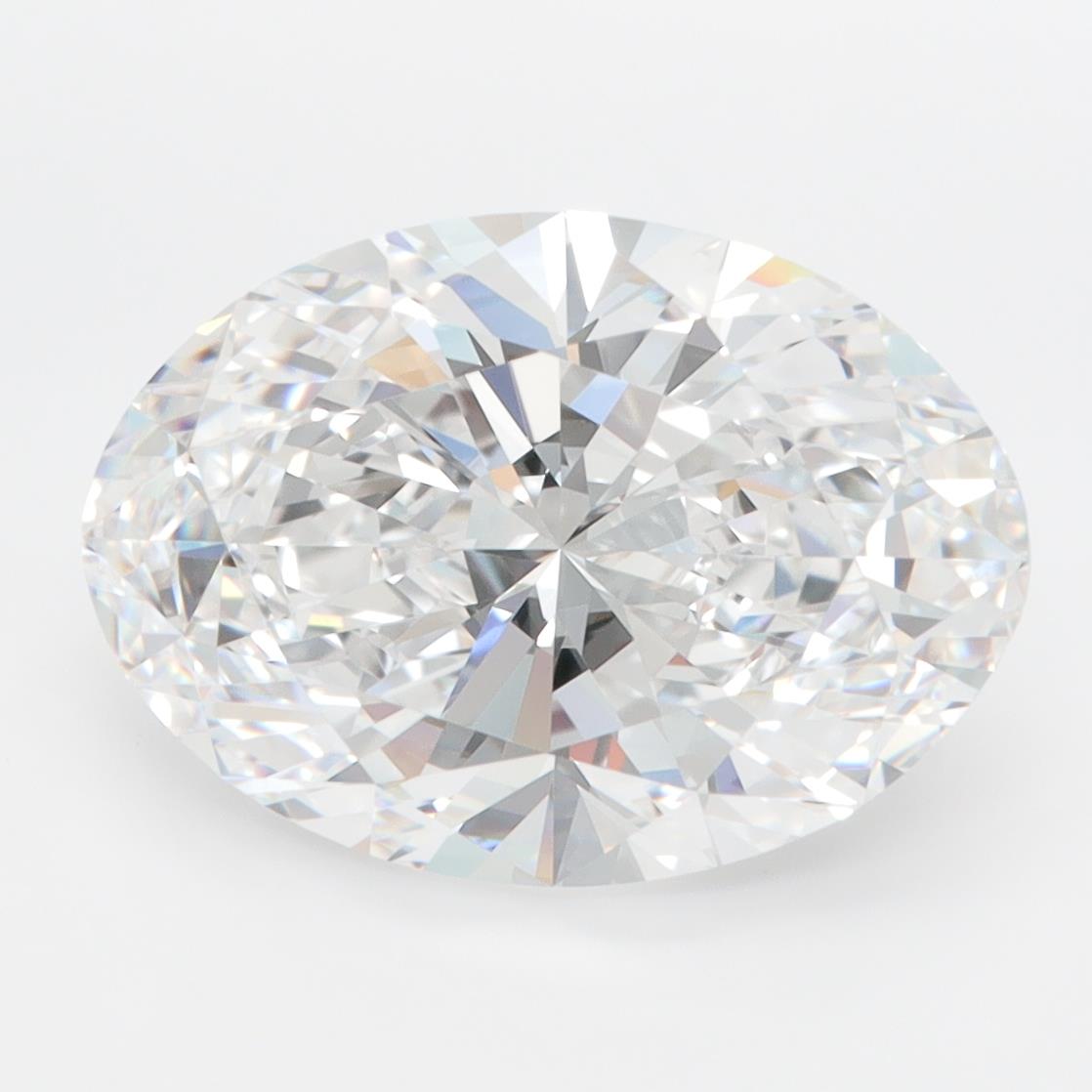 4.28ct Oval D FL Lab-Grown Diamond