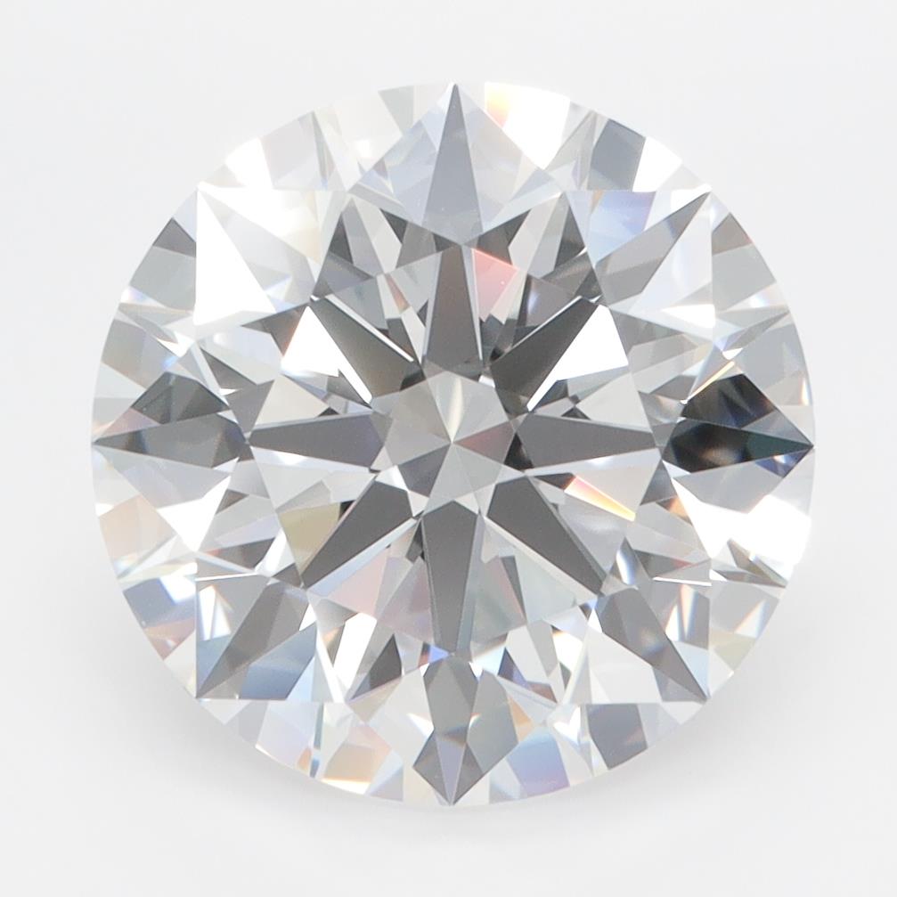 5.28ct Round D FL Lab-Grown Diamond