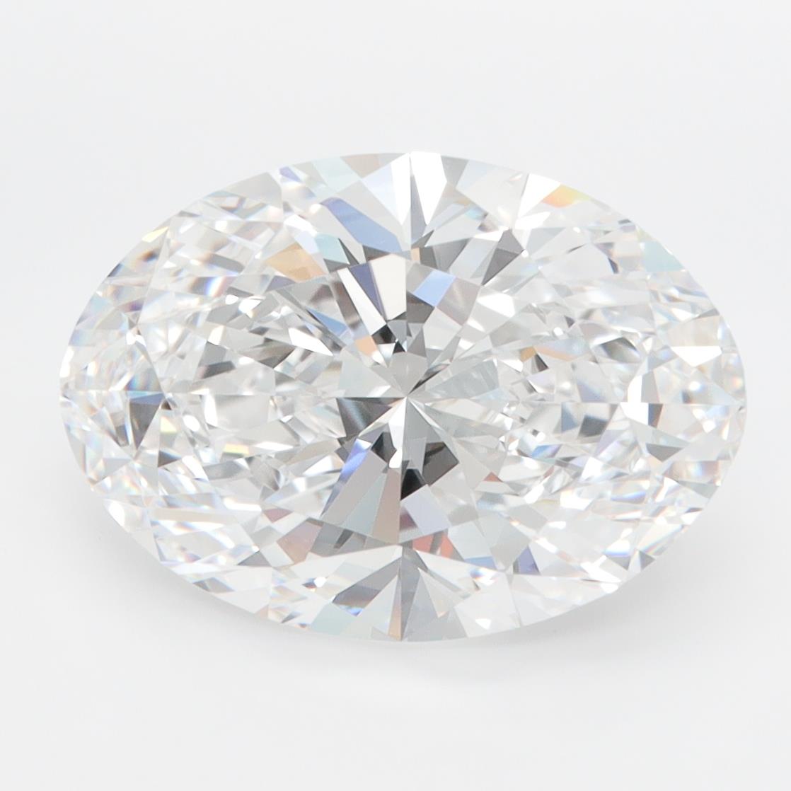 4.74ct Oval D FL Lab-Grown Diamond
