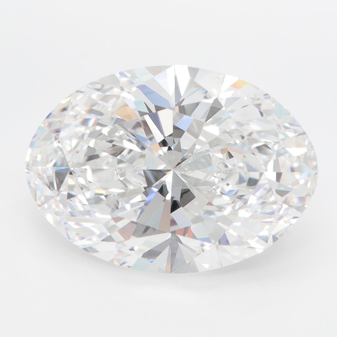 4.37ct Oval D FL Lab-Grown Diamond