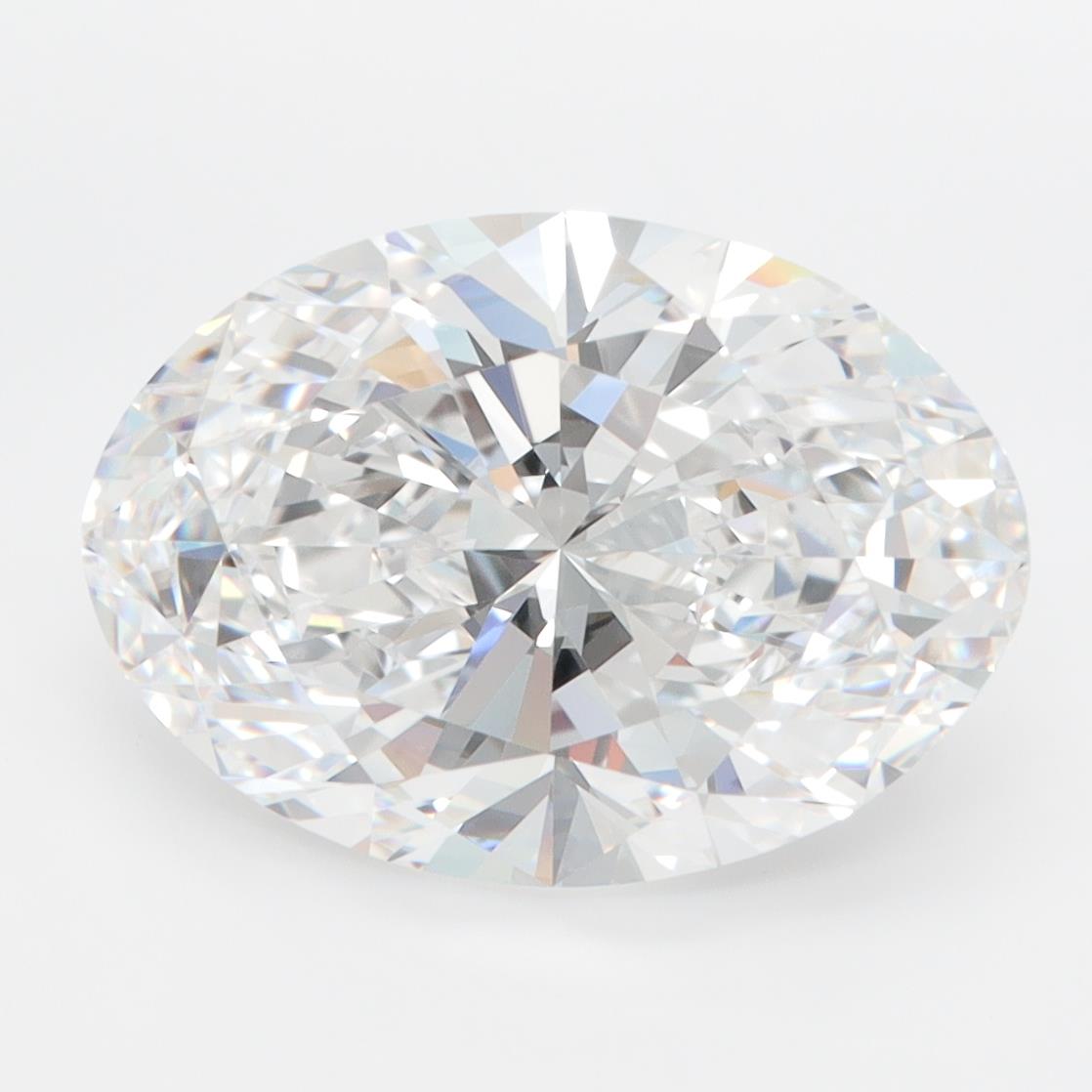 4.27ct Oval D FL Lab-Grown Diamond