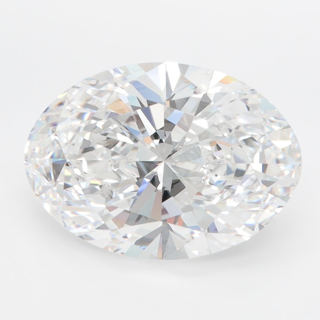 4.26ct Oval D FL Lab-Grown Diamond
