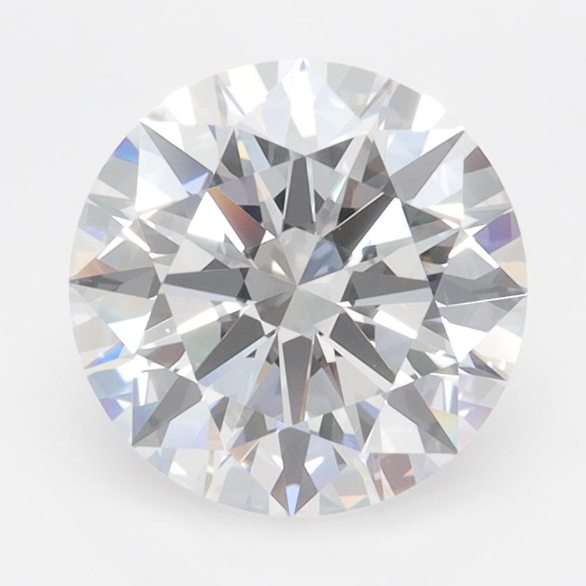 2.8ct Round D FL Lab-Grown Diamond