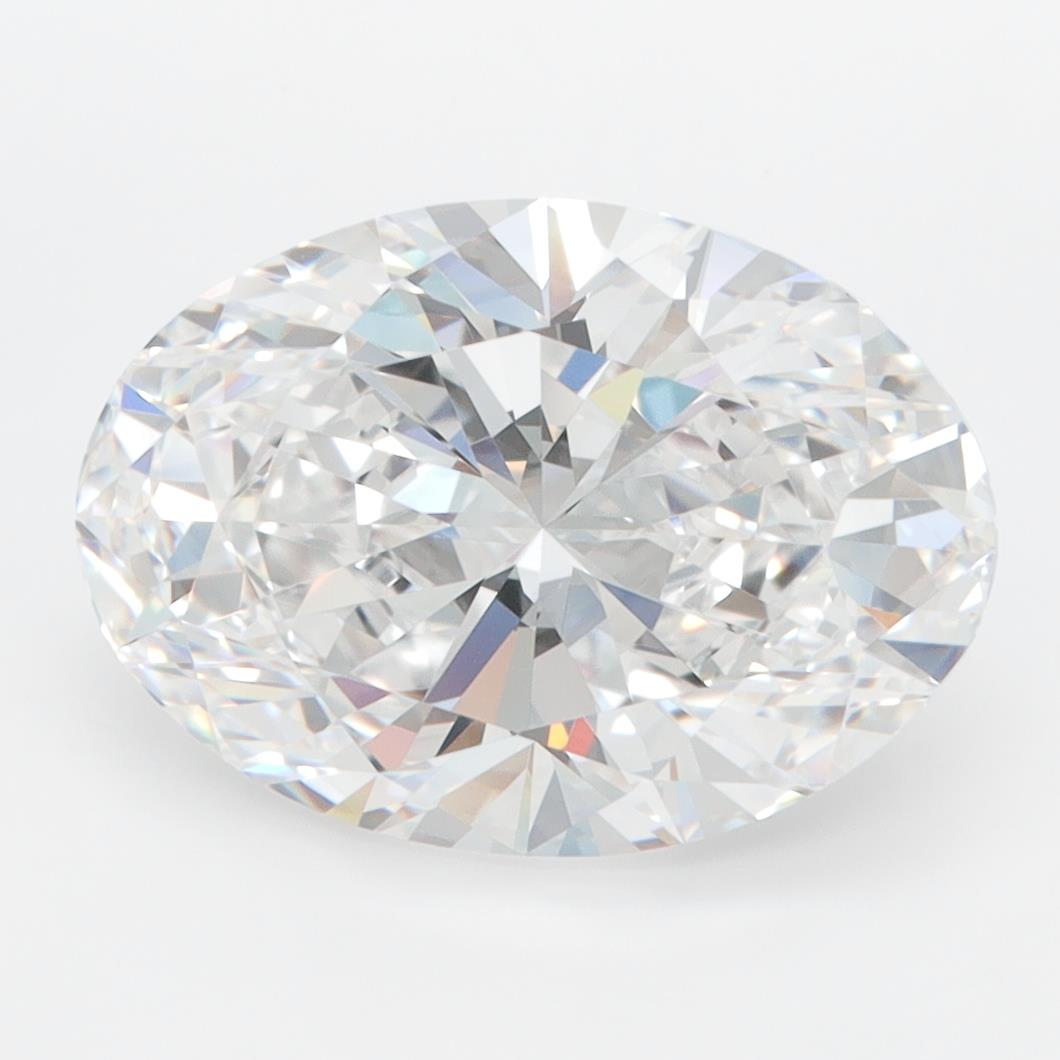 4.08ct Oval D FL Lab-Grown Diamond