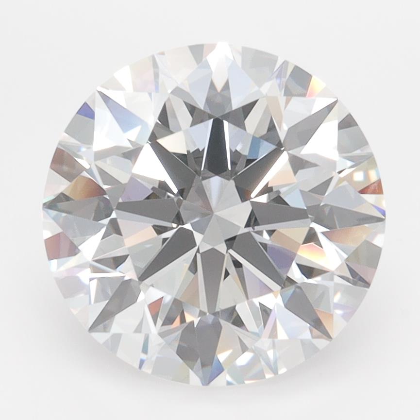 3.46ct Round D FL Lab-Grown Diamond