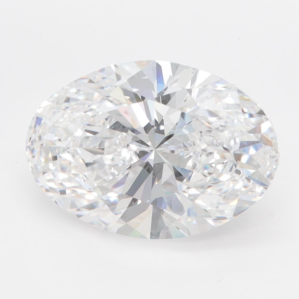 2.96ct Oval D FL Lab-Grown Diamond