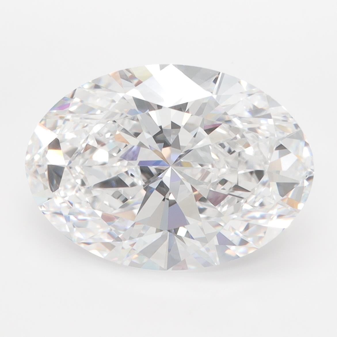 4.27ct Oval D FL Lab-Grown Diamond