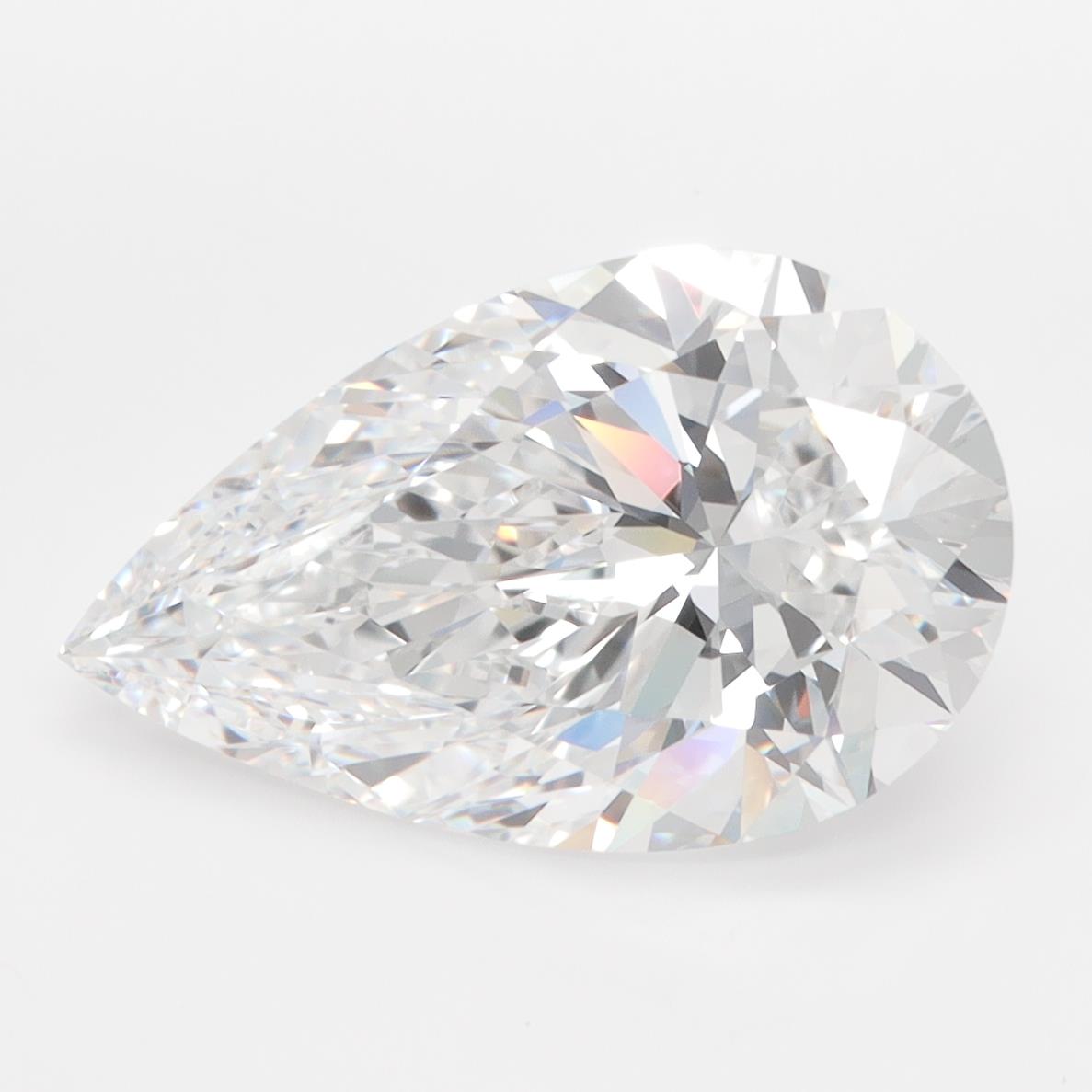 4.07ct Pear D FL Lab-Grown Diamond