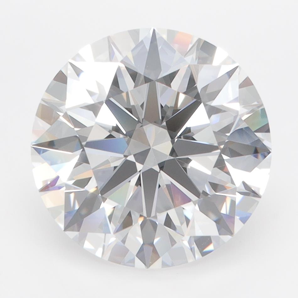 4.47ct Round D FL Lab-Grown Diamond