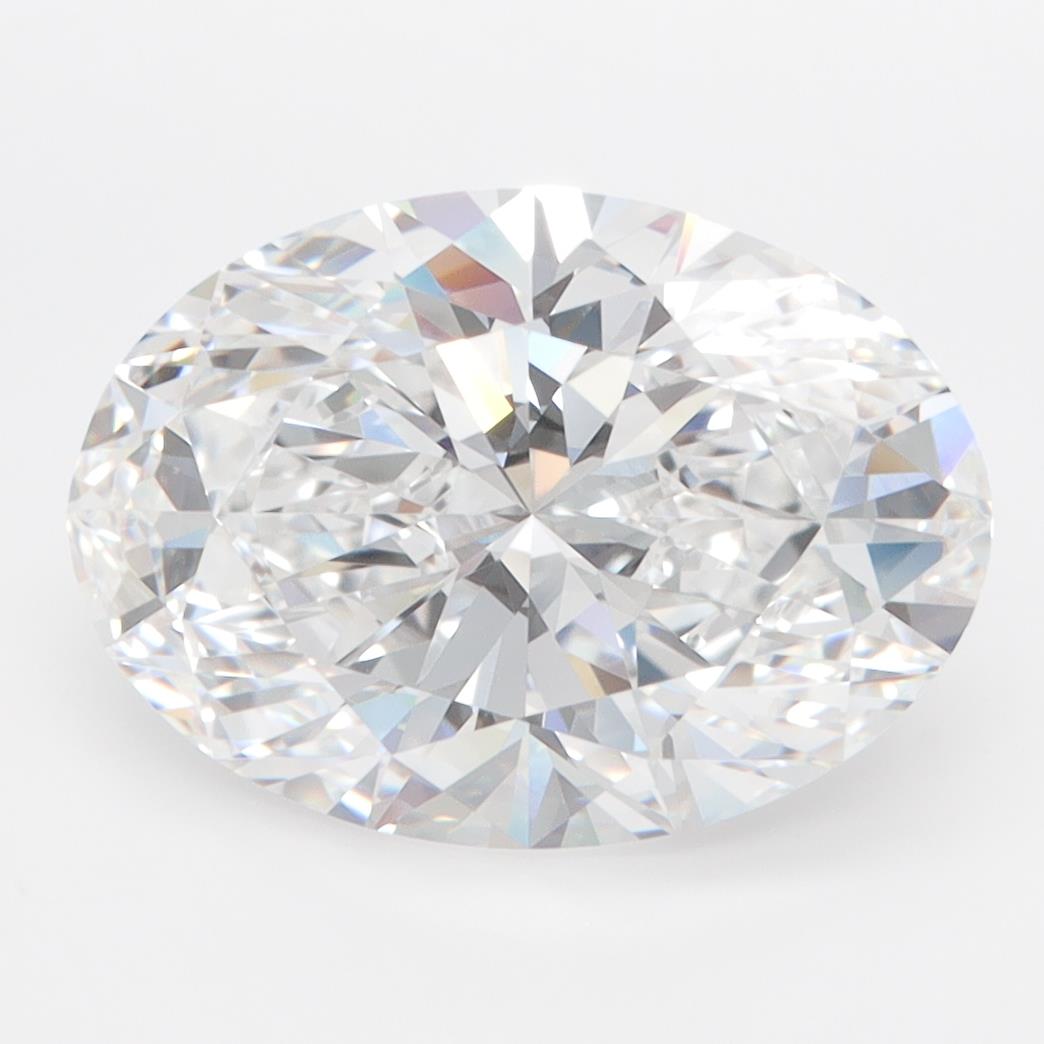 4.26ct Oval D FL Lab-Grown Diamond