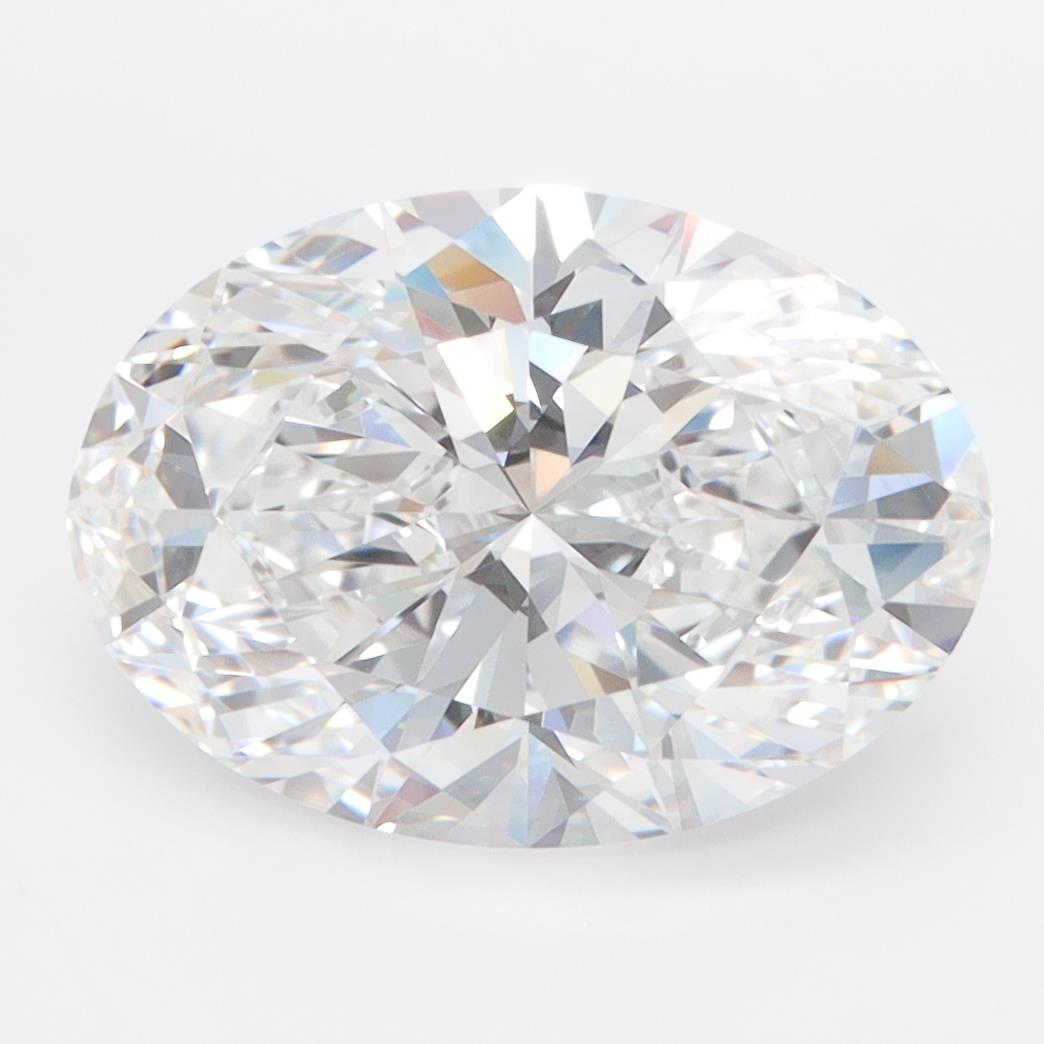 4.31ct Oval D FL Lab-Grown Diamond