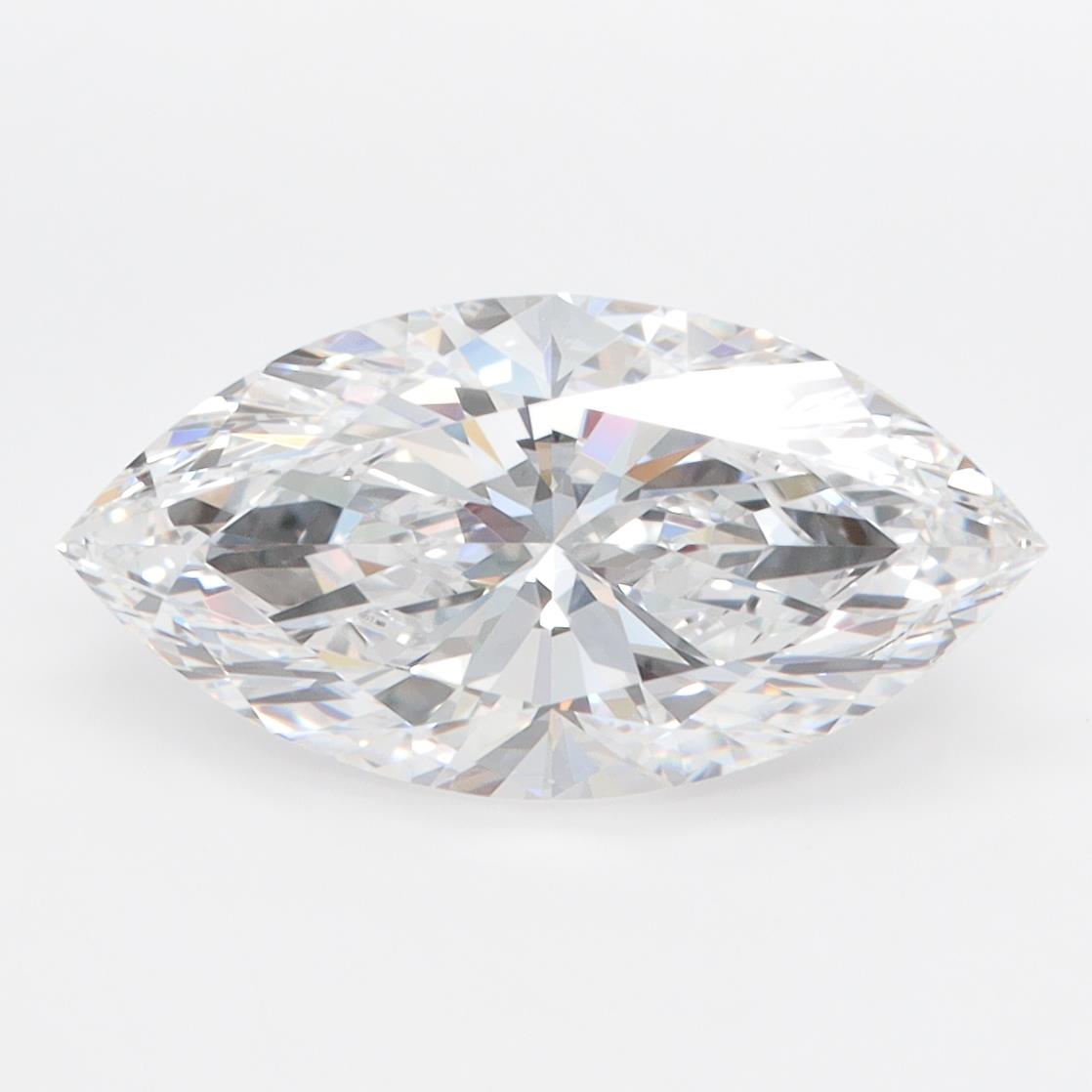 2.1ct Marquise D VVS2 Lab-Grown Diamond