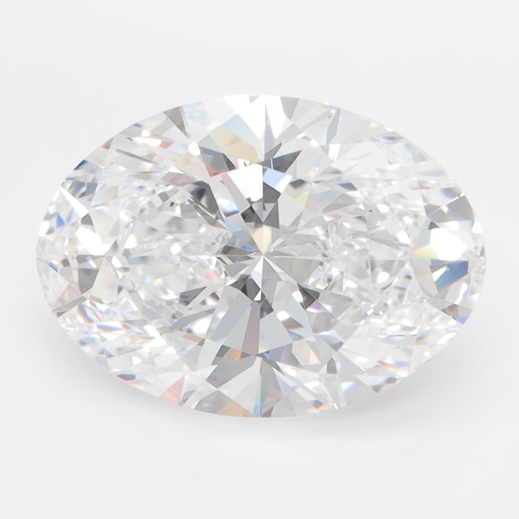 3ct Oval D IF Lab-Grown Diamond