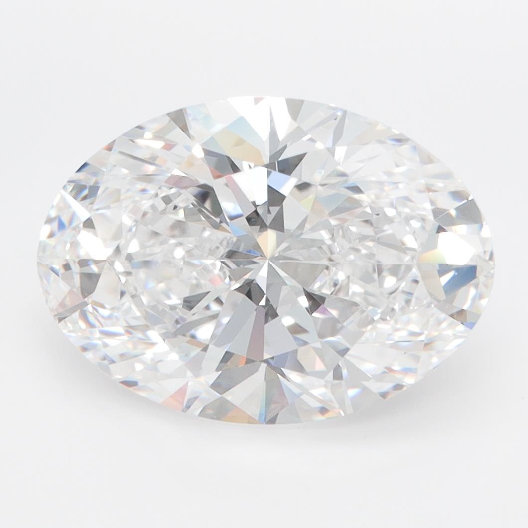 4.08ct Oval D FL Lab-Grown Diamond