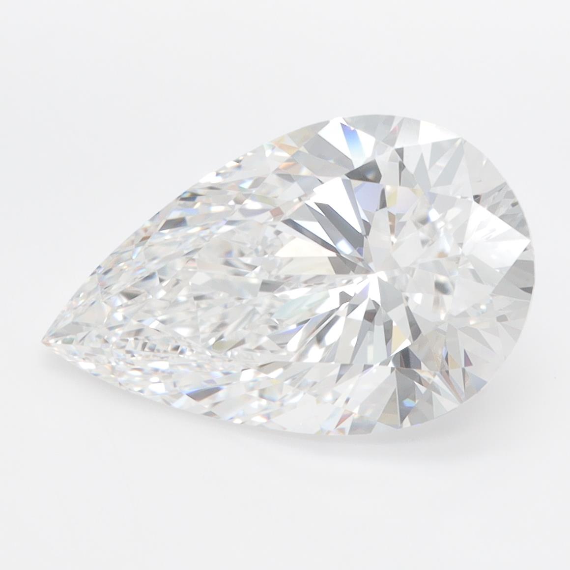3.06ct Pear D FL Lab-Grown Diamond