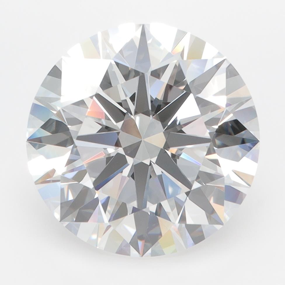 3.9ct Round D FL Lab-Grown Diamond