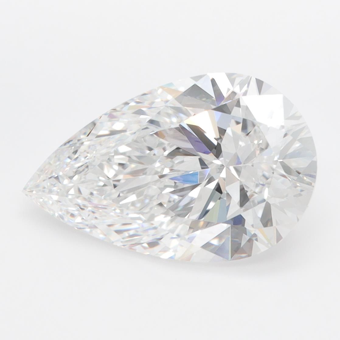 3.67ct Pear D FL Lab-Grown Diamond