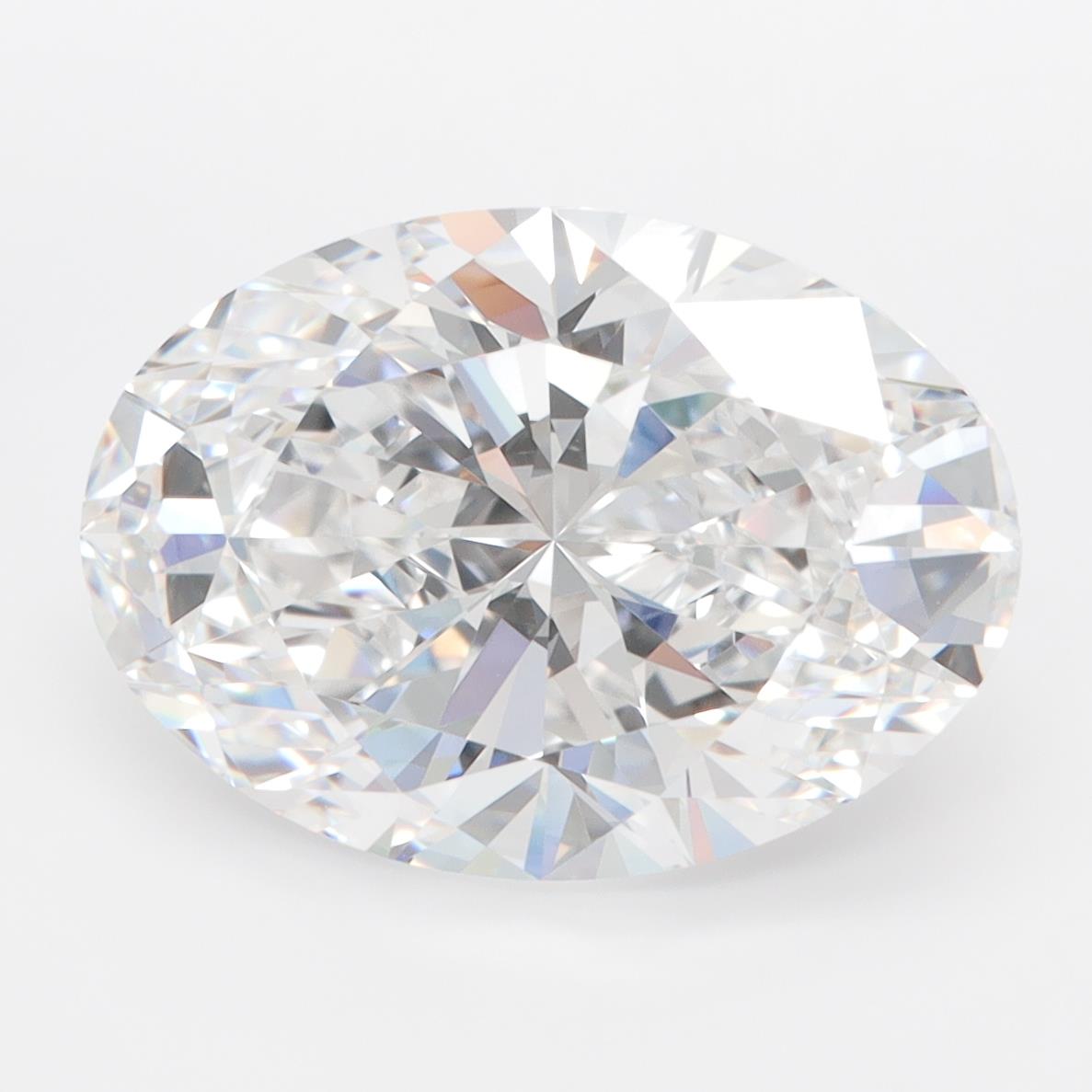 4.66ct Oval D FL Lab-Grown Diamond