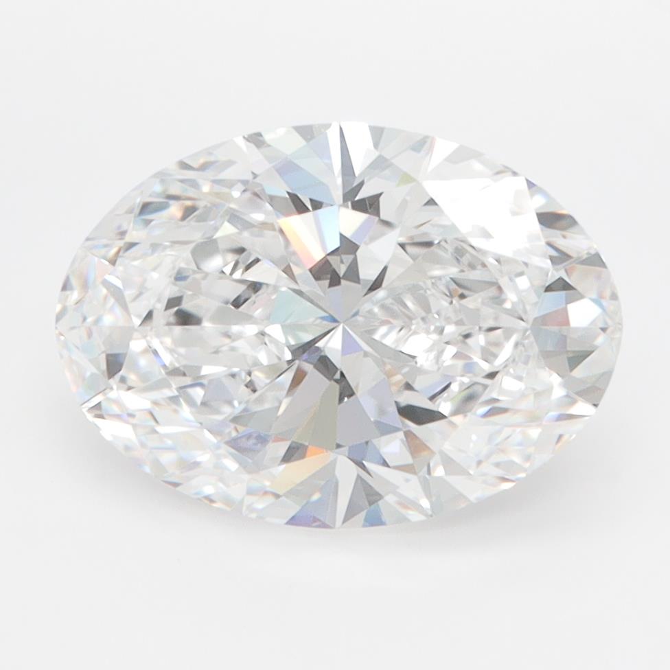 3.04ct Oval D FL Lab-Grown Diamond