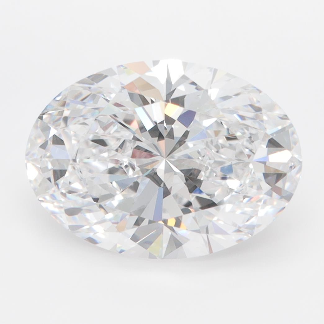 4ct Oval D FL Lab-Grown Diamond