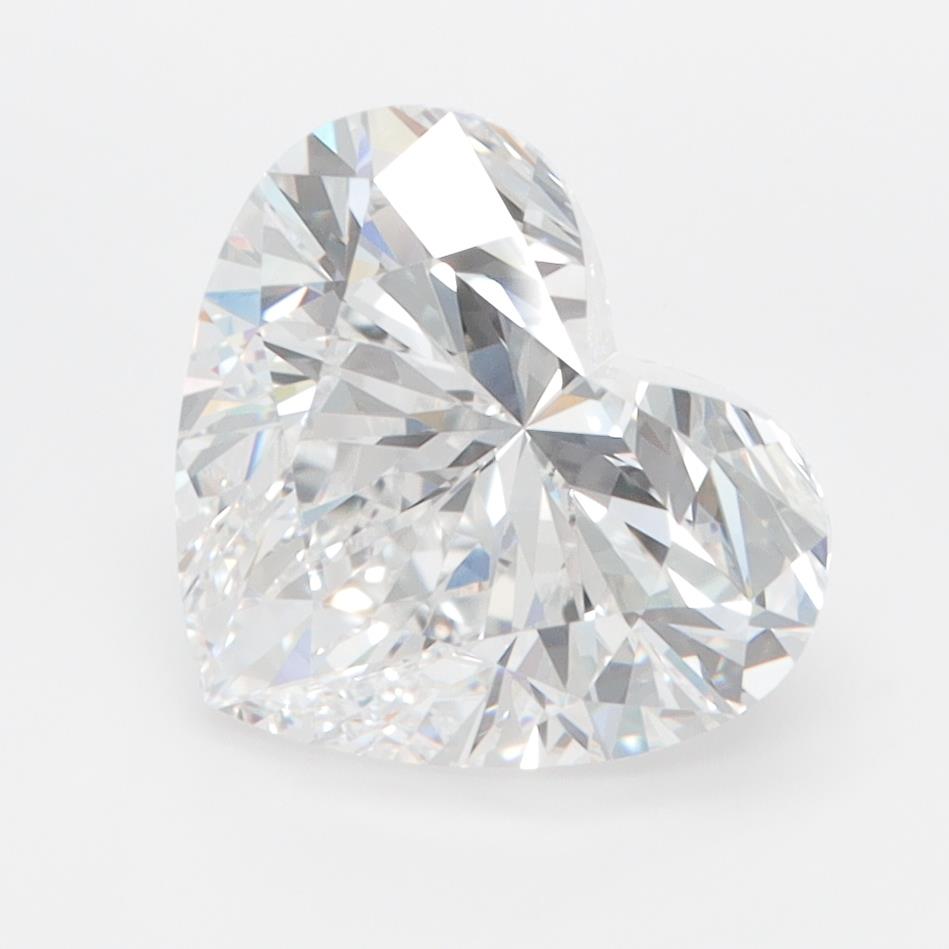 4.05ct Heart D FL Lab-Grown Diamond