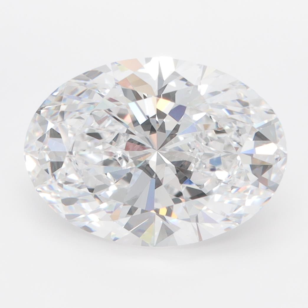 3.81ct Oval D FL Lab-Grown Diamond