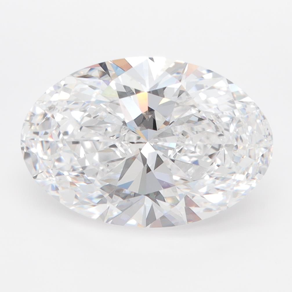3.04ct Oval D FL Lab-Grown Diamond