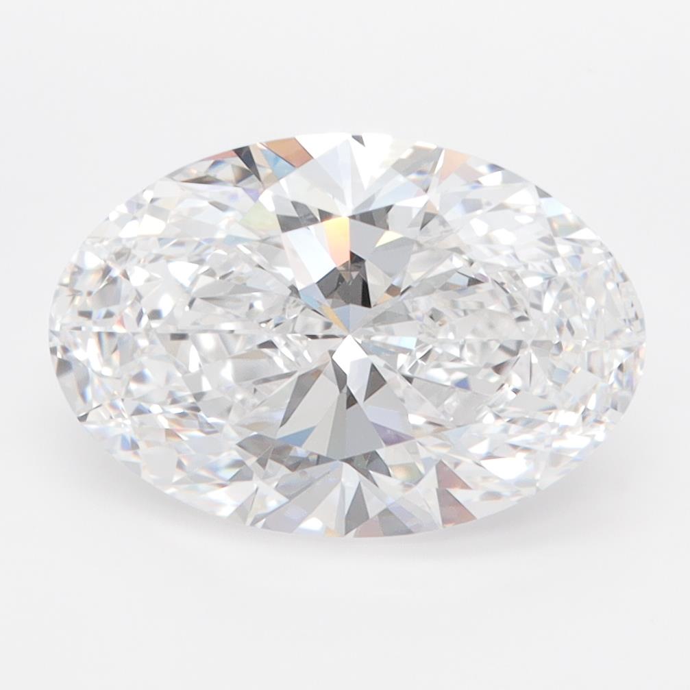 3.1ct Oval D FL Lab-Grown Diamond