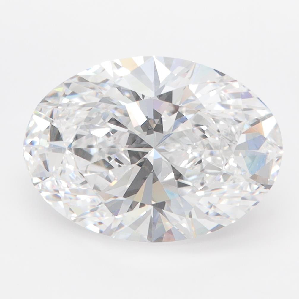 3.57ct Oval D FL Lab-Grown Diamond