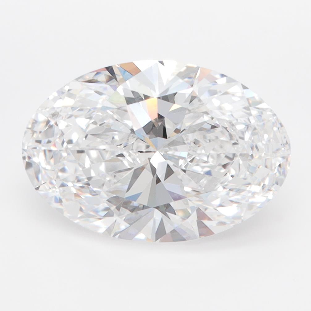 3.08ct Oval D FL Lab-Grown Diamond