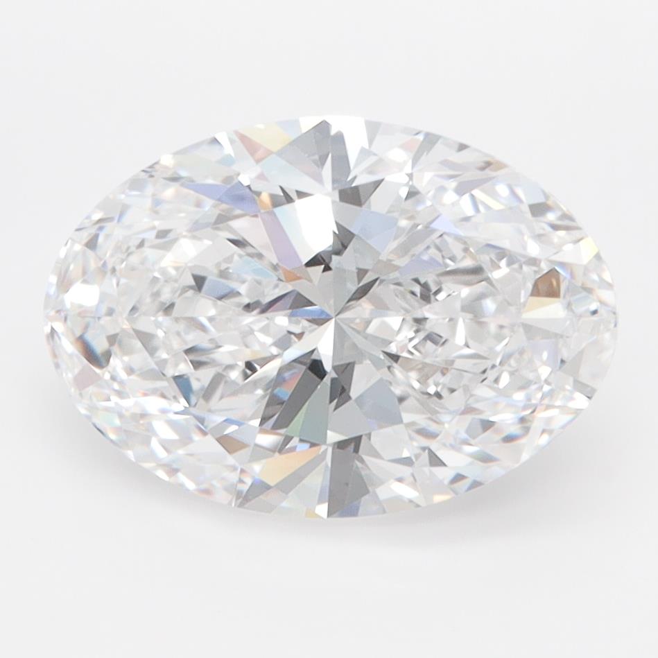 3ct Oval D VVS1 Lab-Grown Diamond