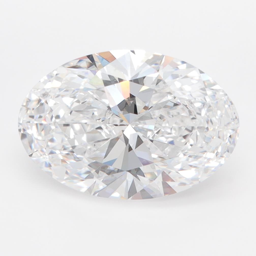 3.04ct Oval D FL Lab-Grown Diamond
