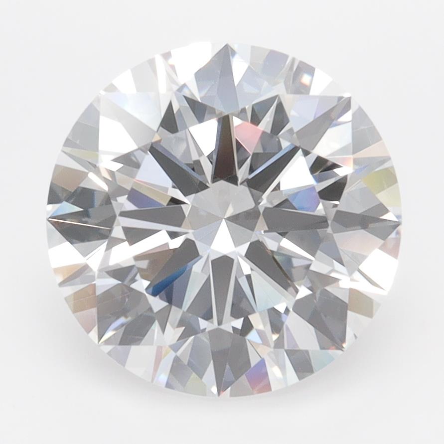3.27ct Round D FL Lab-Grown Diamond