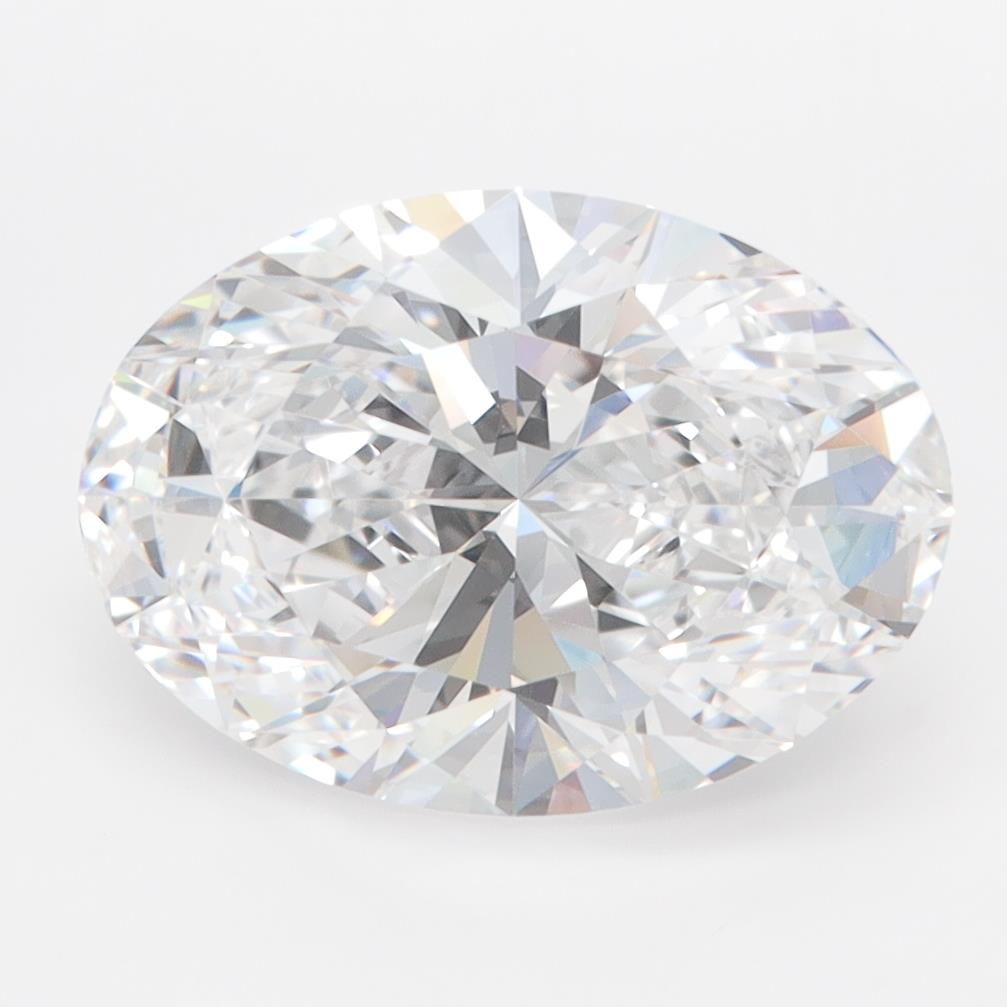 3.68ct Oval D FL Lab-Grown Diamond
