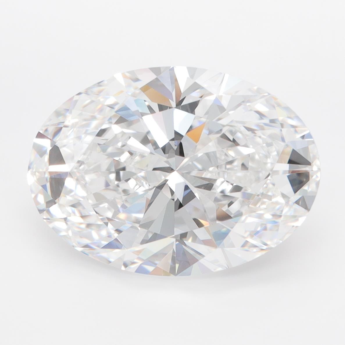 4.08ct Oval D FL Lab-Grown Diamond