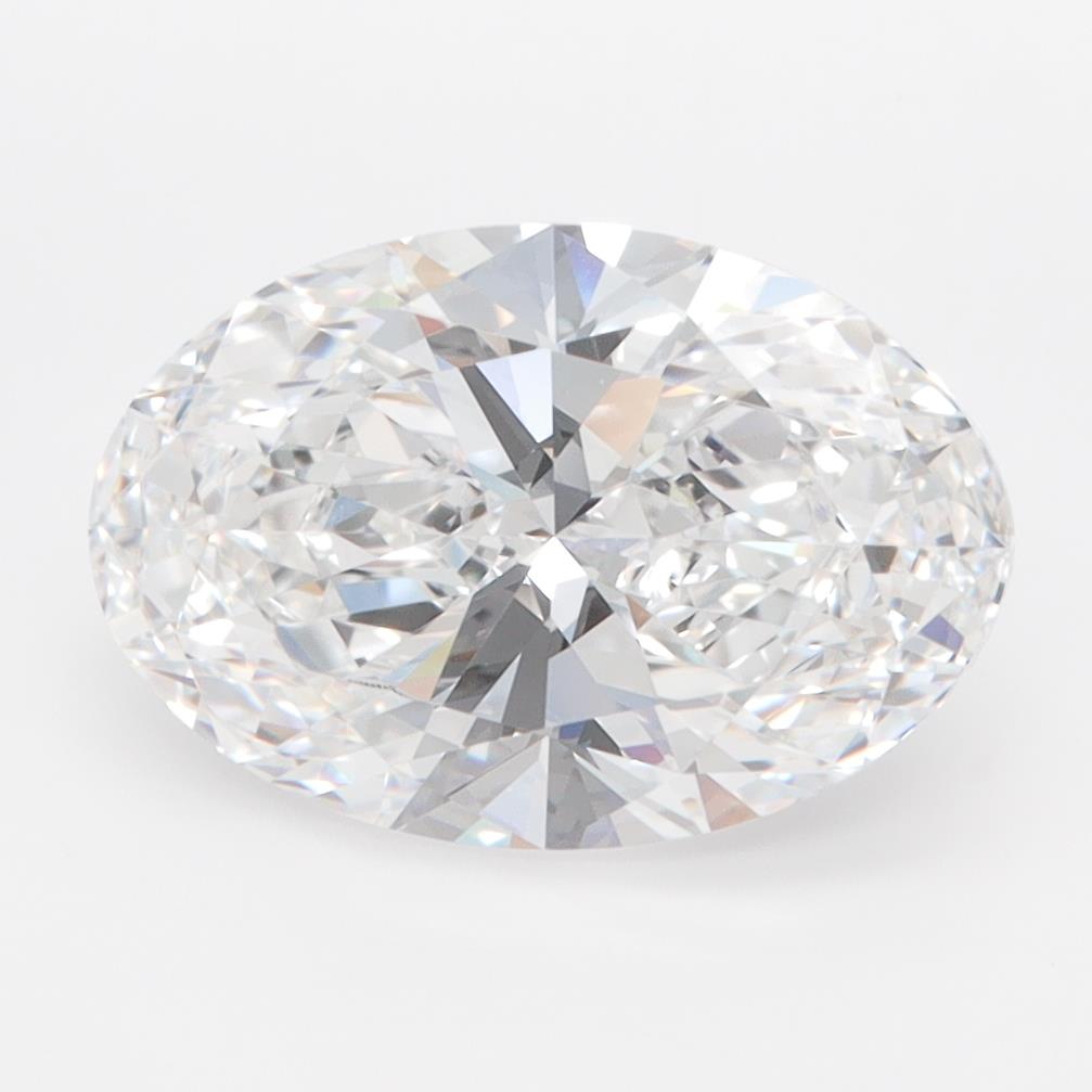 3ct Oval D VVS2 Lab-Grown Diamond