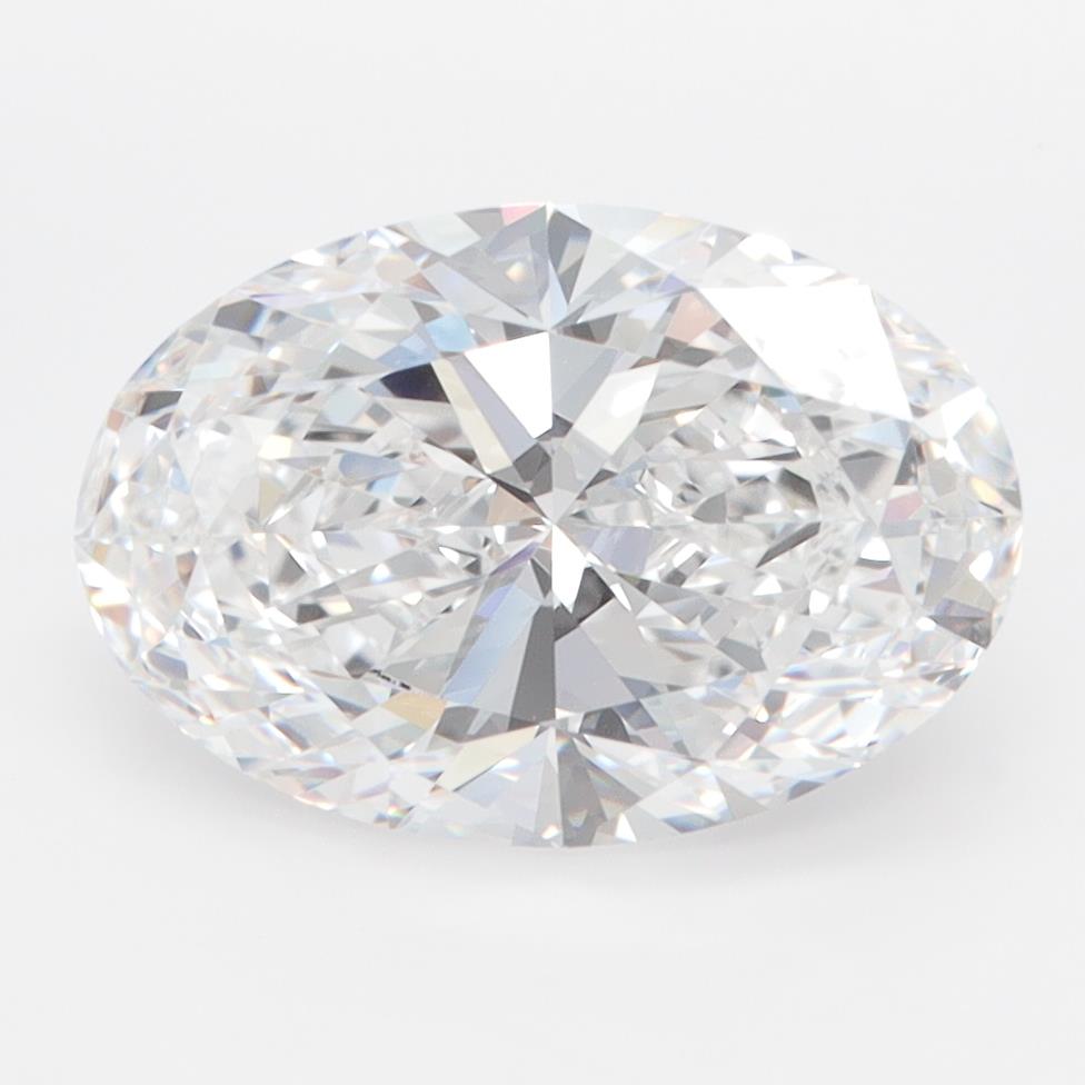 3ct Oval D FL Lab-Grown Diamond