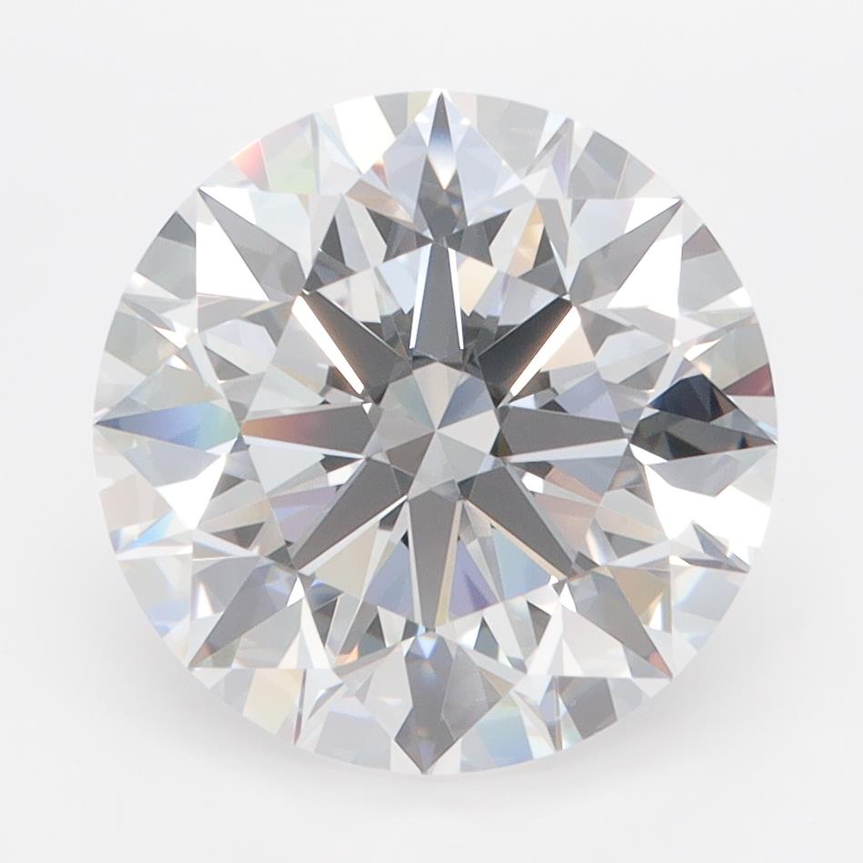 3.82ct Round D FL Lab-Grown Diamond