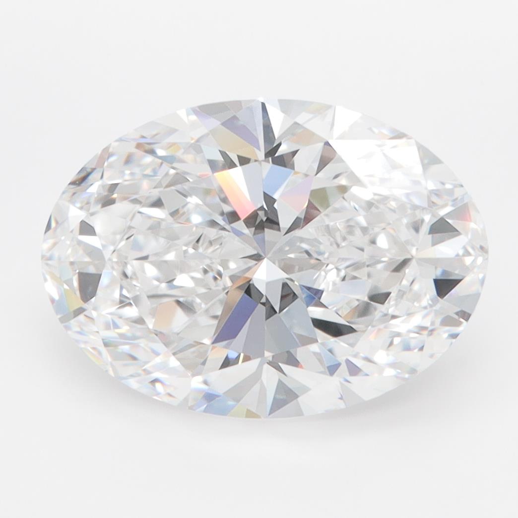 3.4ct Oval D FL Lab-Grown Diamond