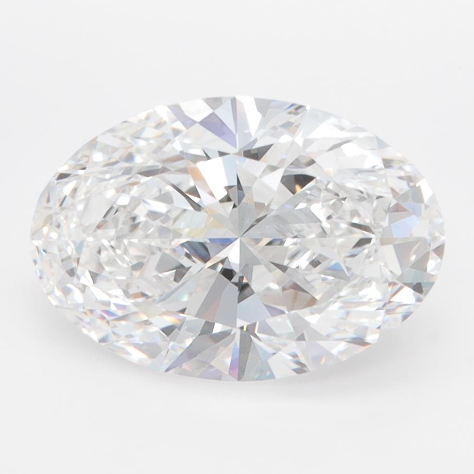 3.07ct Oval D FL Lab-Grown Diamond