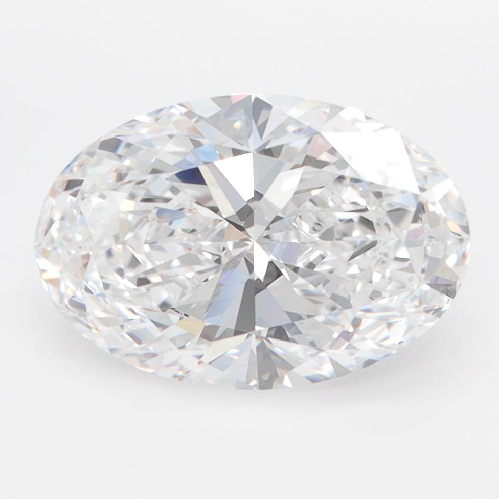 3ct Oval D VVS1 Lab-Grown Diamond