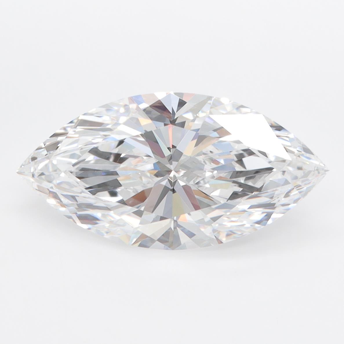 3.1ct Marquise D FL Lab-Grown Diamond