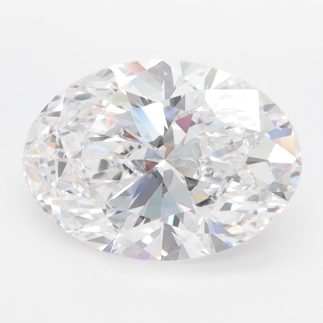 4.07ct Oval D IF Lab-Grown Diamond