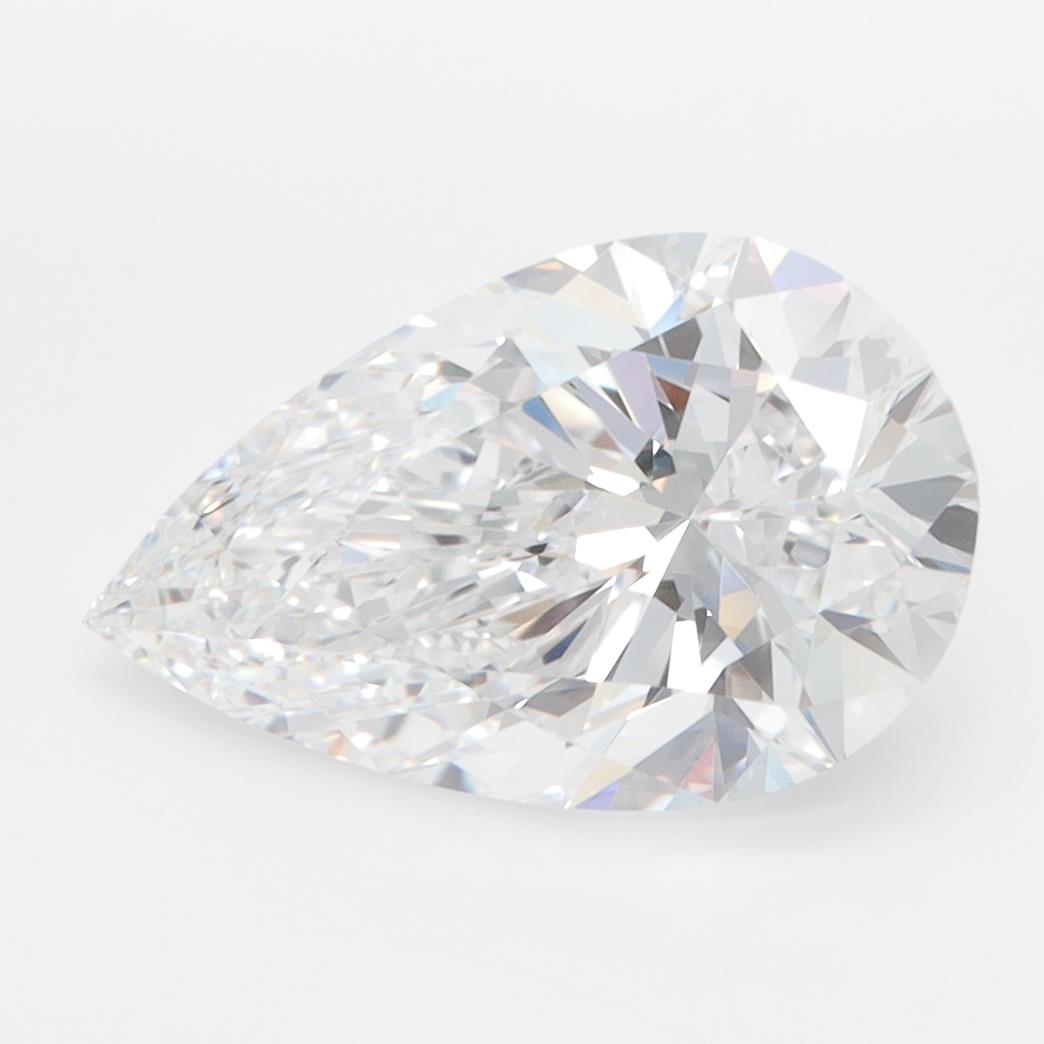 2ct Pear D FL Lab-Grown Diamond