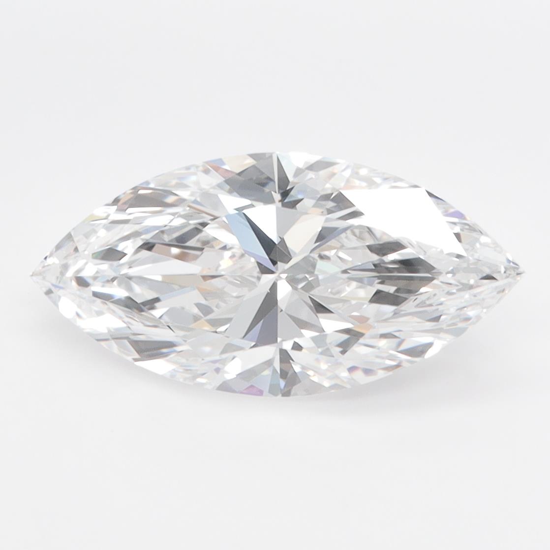 2.45ct Marquise D FL Lab-Grown Diamond