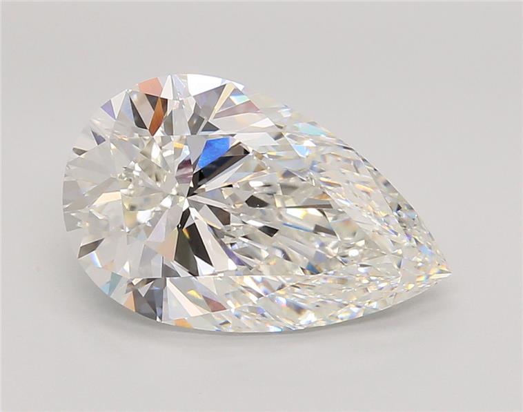 5.01ct Pear F VVS2 Lab-Grown Diamond