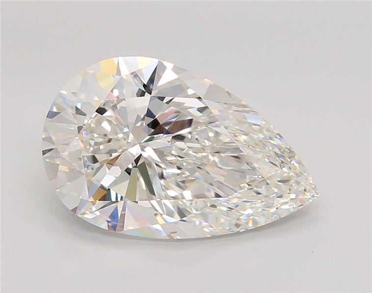 5.02ct Pear F VVS2 Lab-Grown Diamond