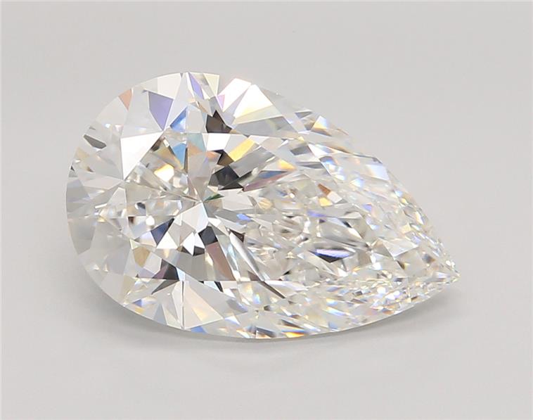 5.04ct Pear F VVS2 Lab-Grown Diamond